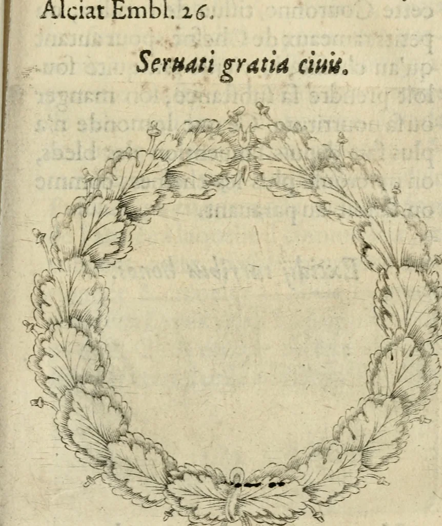 An illustration from Devises heroiques et emblemes, 1622, leaf 338