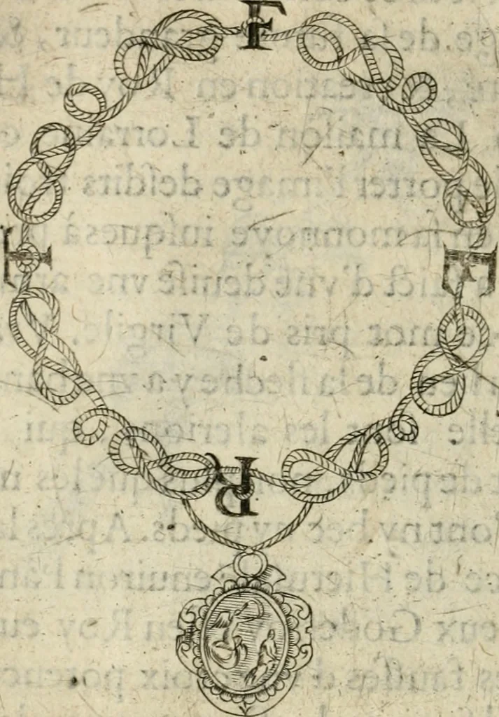 An illustration from Devises heroiques et emblemes, 1622, leaf 57