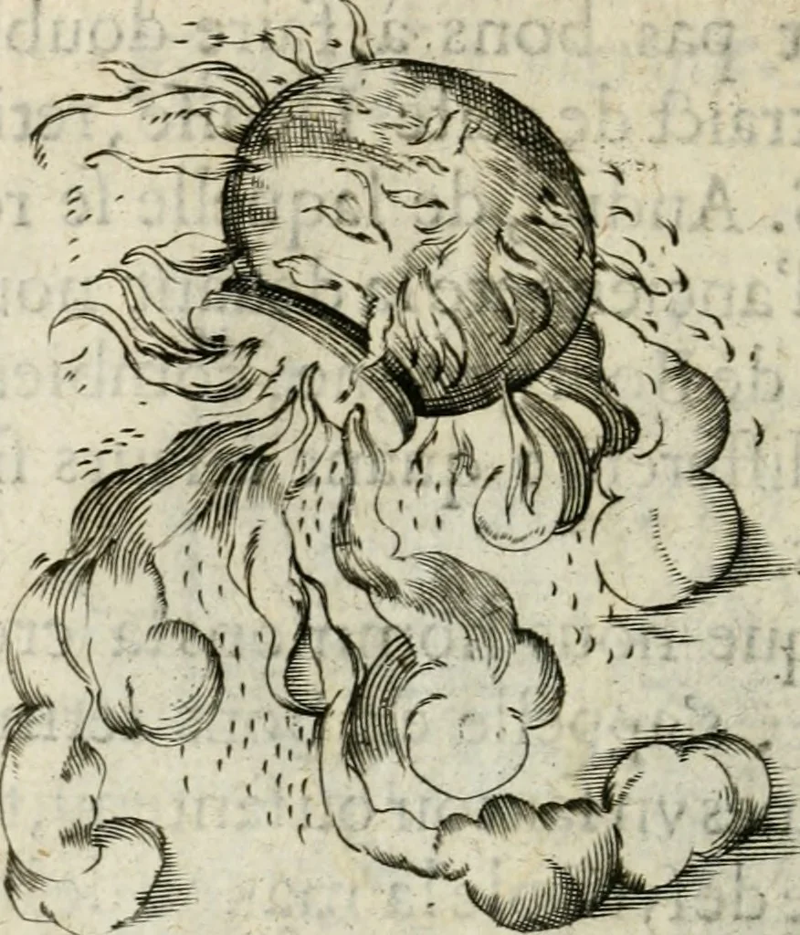 An illustration from Devises heroiques et emblemes, 1622, leaf 69