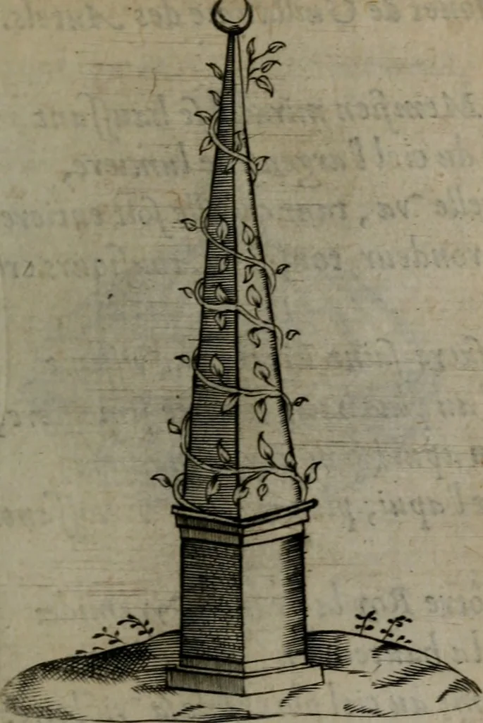 An illustration from Devises heroiques, et emblemes, 1614, leaf 100