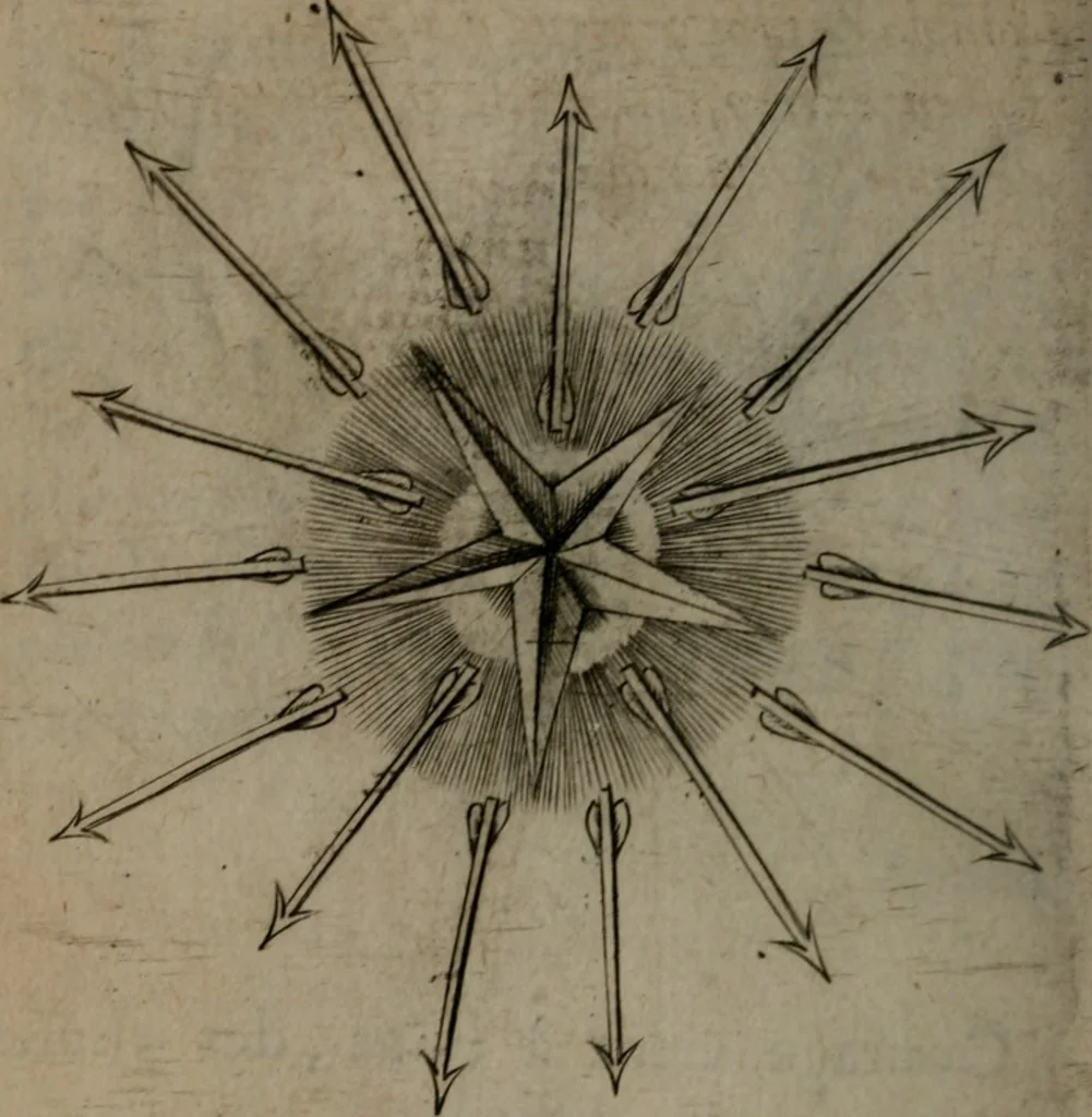 An illustration from Devises heroiques, et emblemes, 1614, leaf 121