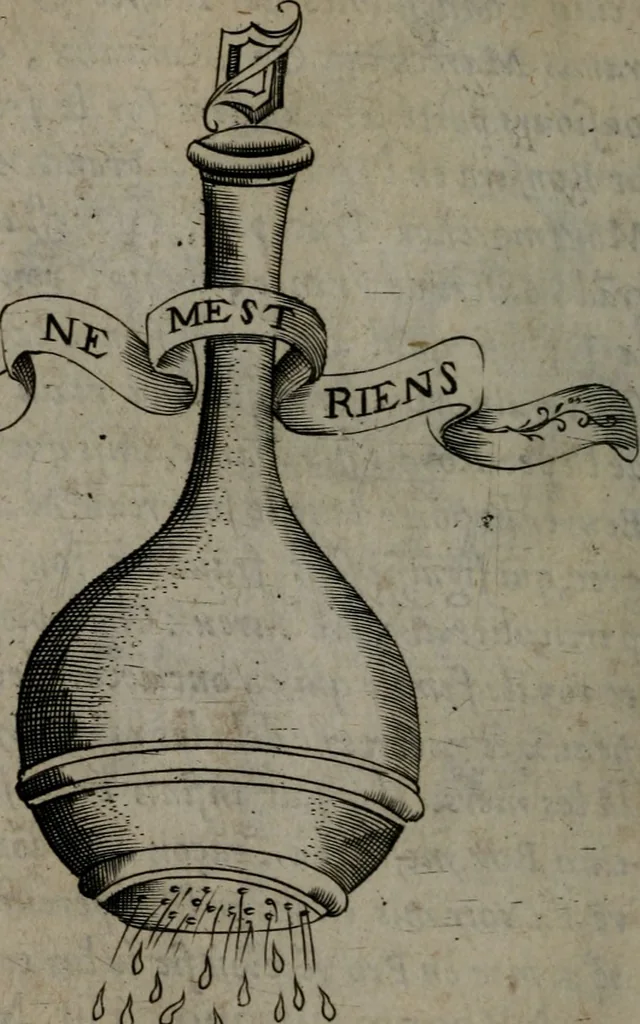 An illustration from Devises heroiques, et emblemes, 1614, leaf 127
