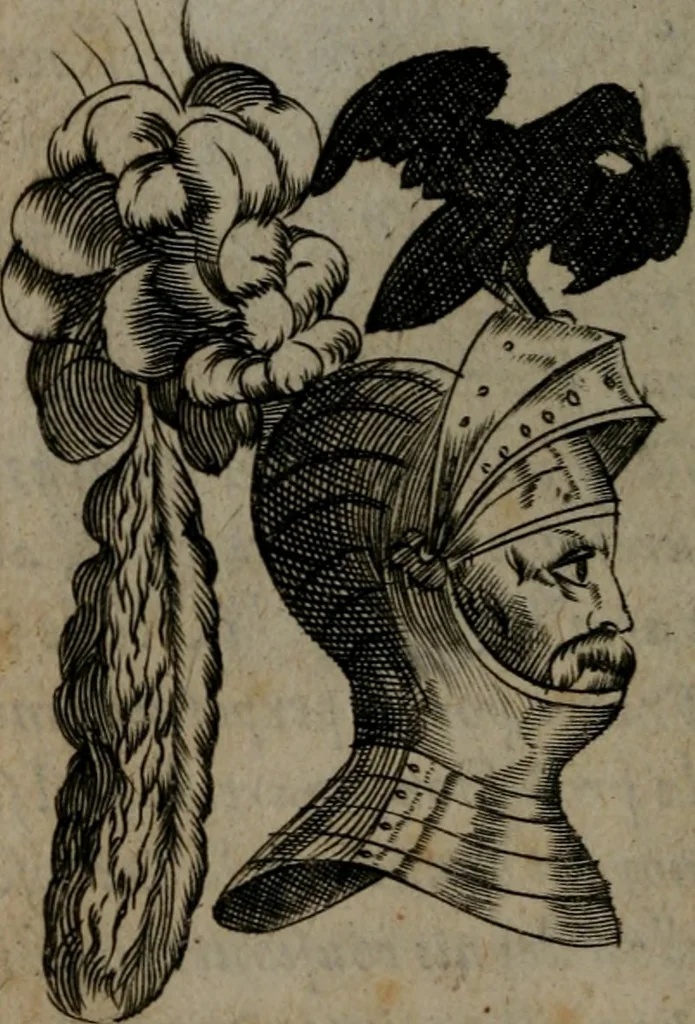 An illustration from Devises heroiques, et emblemes, 1614, leaf 147