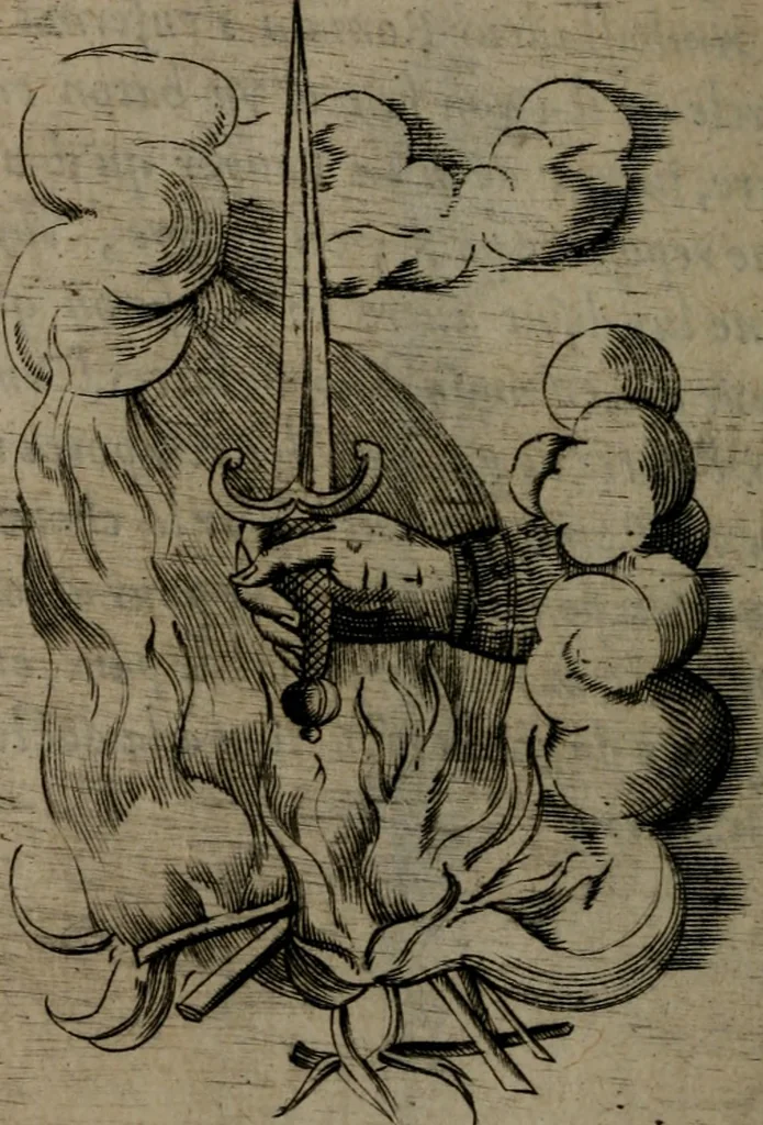 An illustration from Devises heroiques, et emblemes, 1614, leaf 167