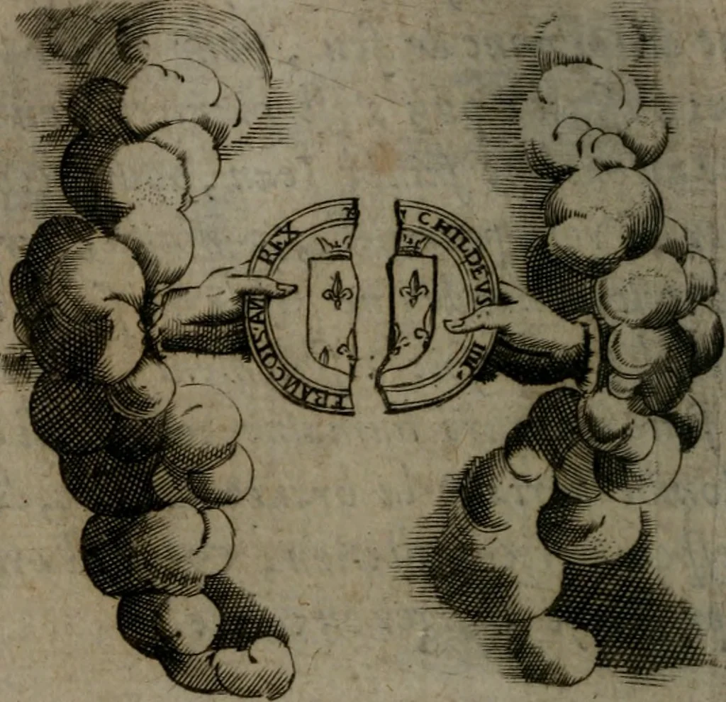 An illustration from Devises heroiques, et emblemes, 1614, leaf 19