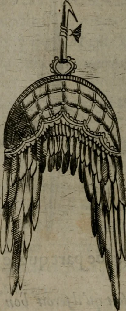 An illustration from Devises heroiques, et emblemes, 1614, leaf 205