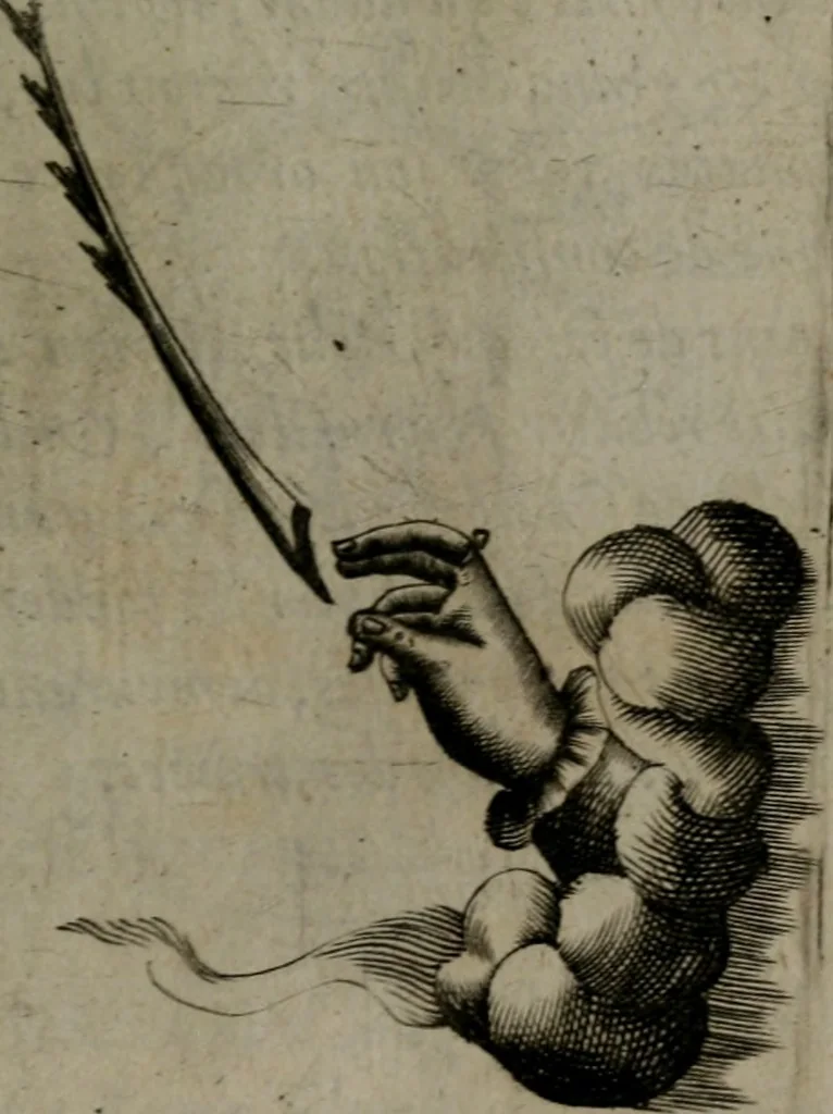 An illustration from Devises heroiques, et emblemes, 1614, leaf 206