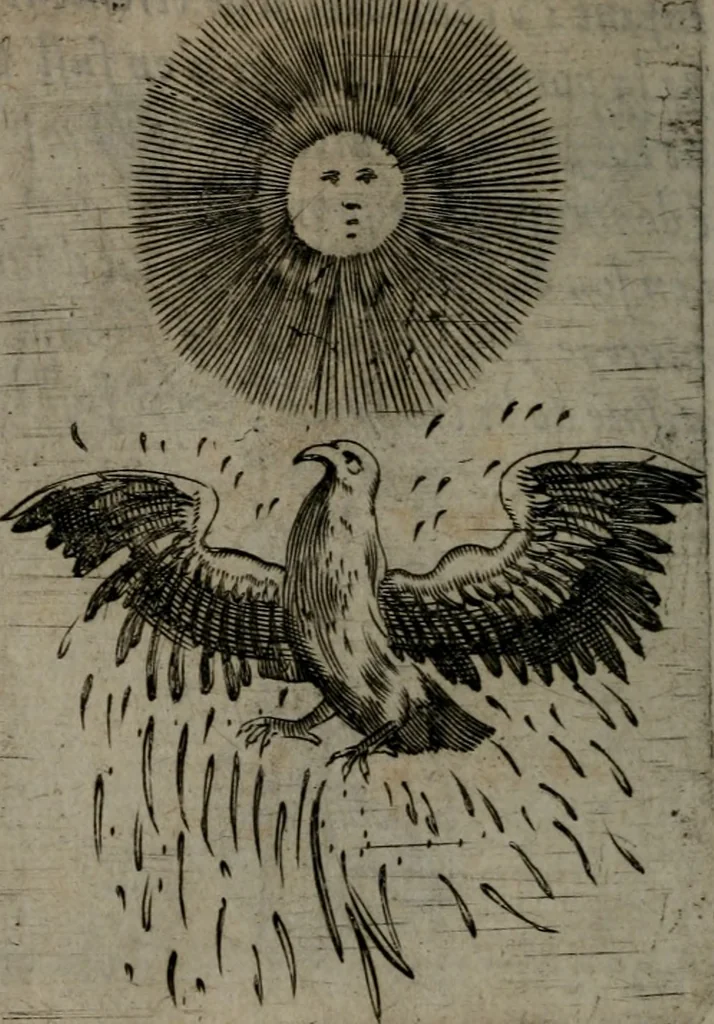 An illustration from Devises heroiques, et emblemes, 1614, leaf 227