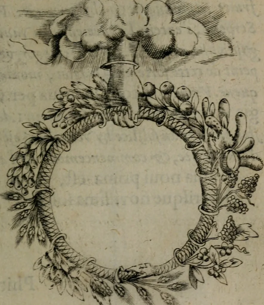 An illustration from Devises heroiques, et emblemes, 1614, leaf 246
