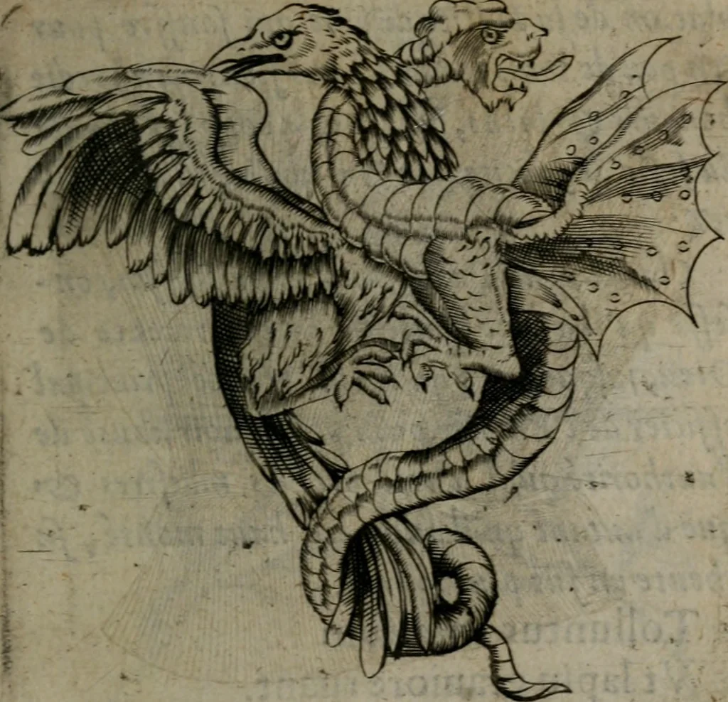 An illustration from Devises heroiques, et emblemes, 1614, leaf 258