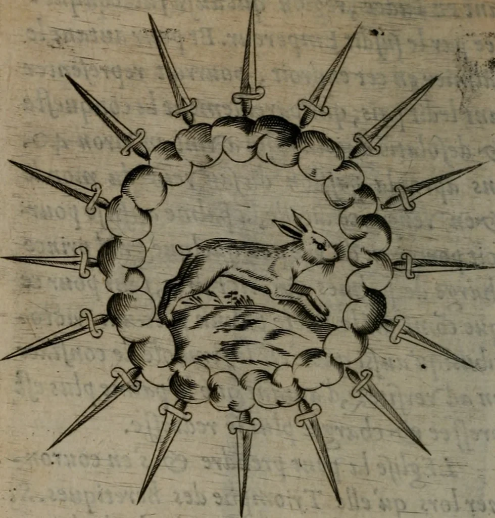 An illustration from Devises heroiques, et emblemes, 1614, leaf 265