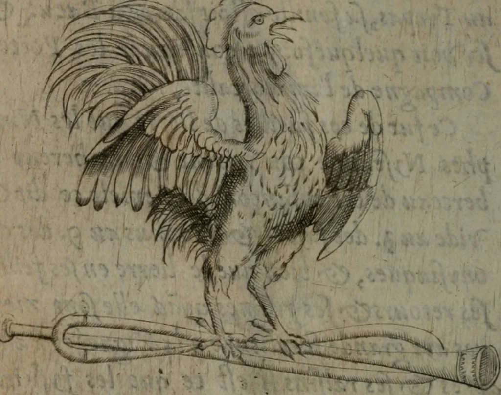 An illustration from Devises heroiques, et emblemes, 1614, leaf 271