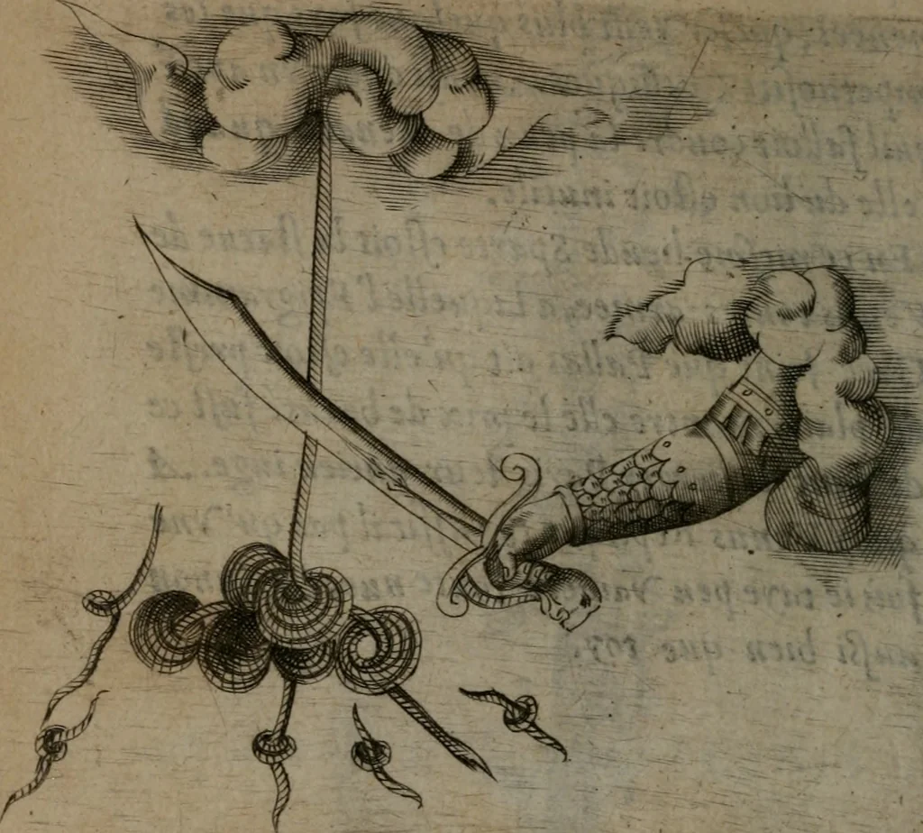 An illustration from Devises heroiques, et emblemes, 1614, leaf 279