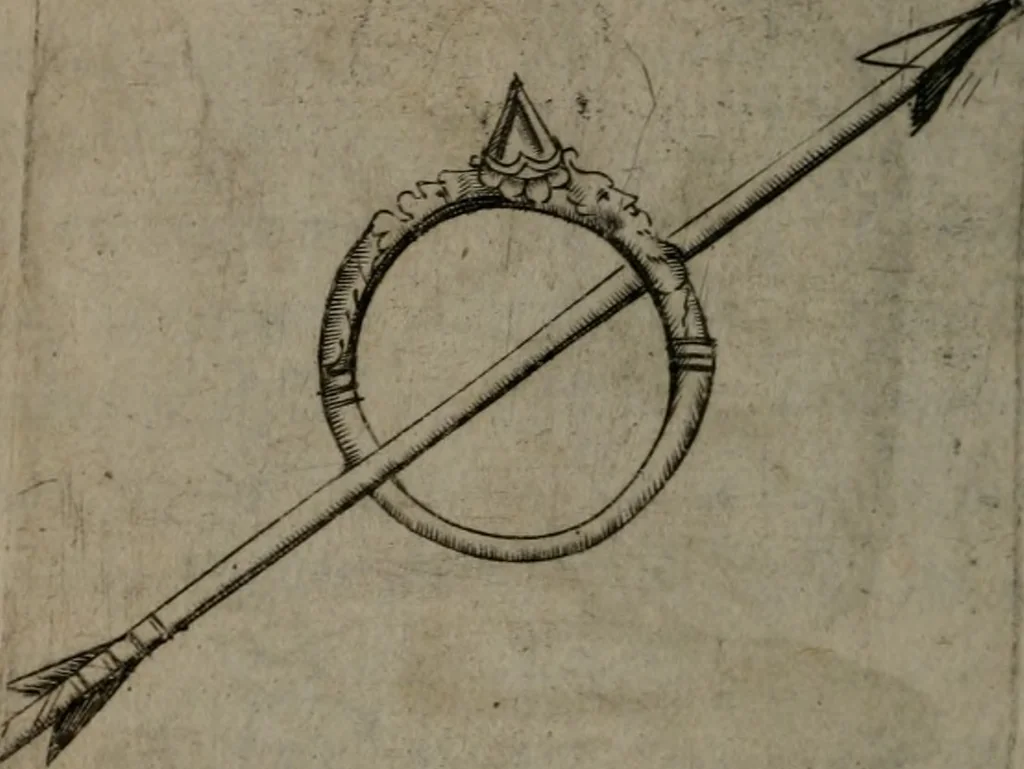 An illustration from Devises heroiques, et emblemes, 1614, leaf 291