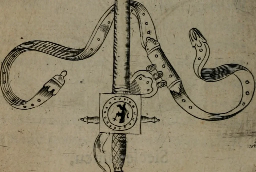 An illustration from Devises heroiques, et emblemes, 1614, leaf 309