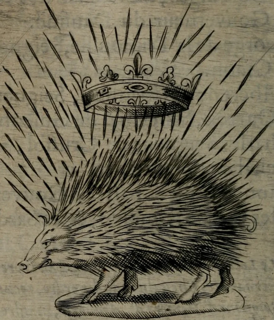 An illustration from Devises heroiques, et emblemes, 1614, leaf 31