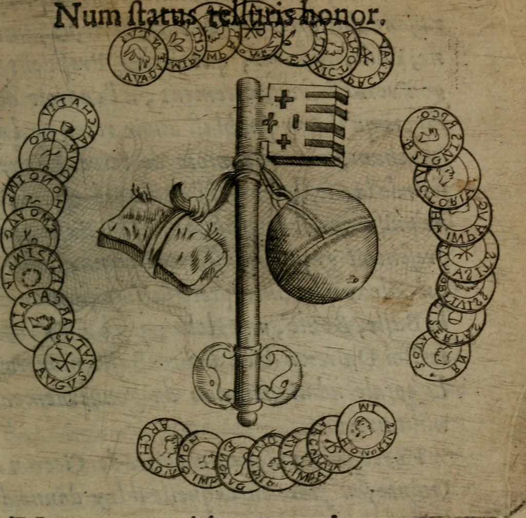 An illustration from Devises heroiques, et emblemes, 1614, leaf 316