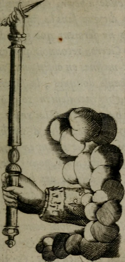 An illustration from Devises heroiques, et emblemes, 1614, leaf 34