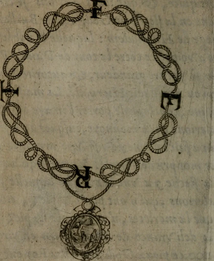 An illustration from Devises heroiques, et emblemes, 1614, leaf 49