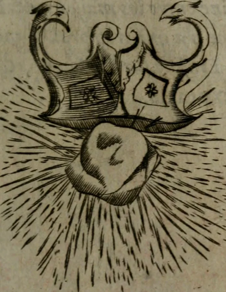 An illustration from Devises heroiques, et emblemes, 1614, leaf 54