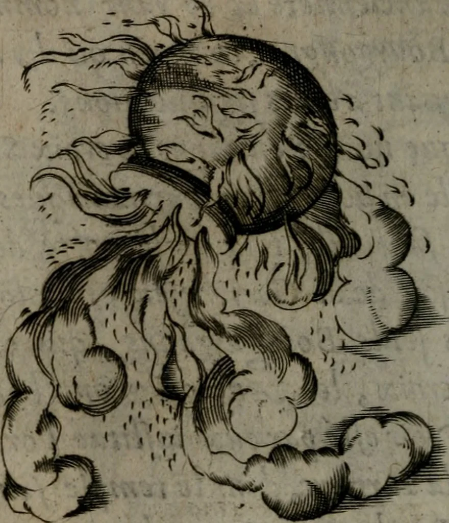 An illustration from Devises heroiques, et emblemes, 1614, leaf 61