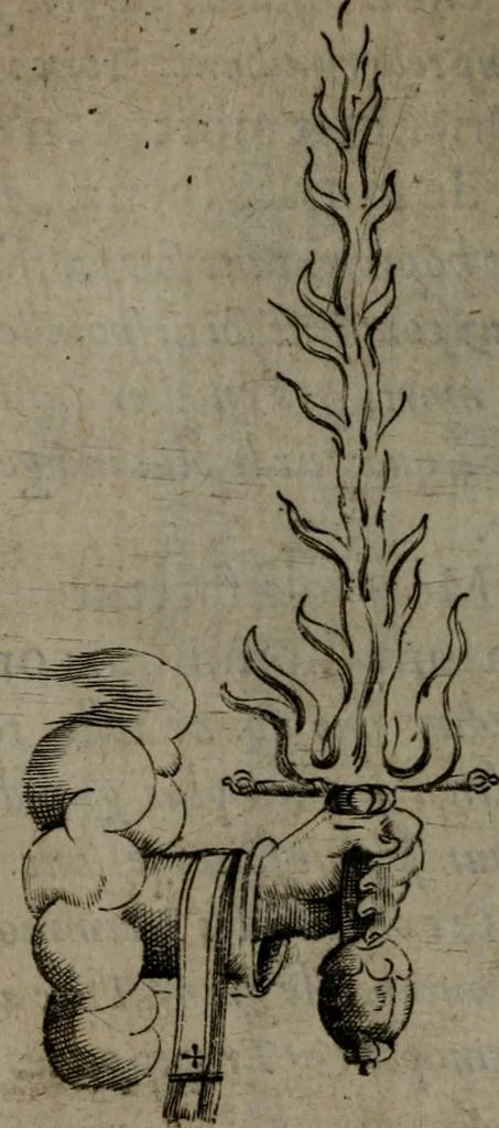 An illustration from Devises heroiques, et emblemes, 1614, leaf 71
