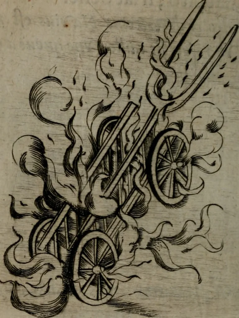 An illustration from Devises heroiques, et emblemes, 1614, leaf 81