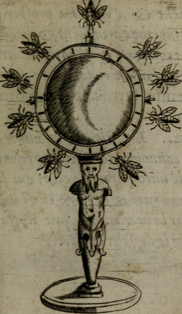 An illustration from Devises heroiques, et emblemes, 1614, leaf 98
