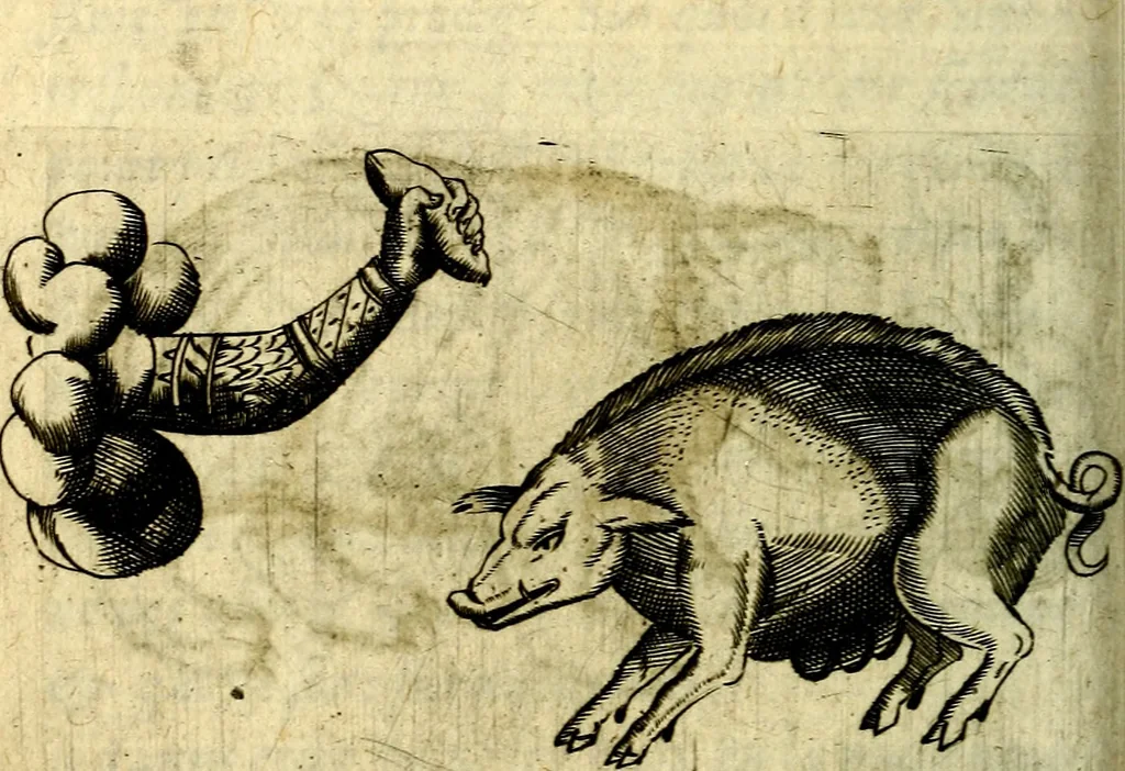 An illustration from Devises heroiques, et emblemes, 1614, leaf 109
