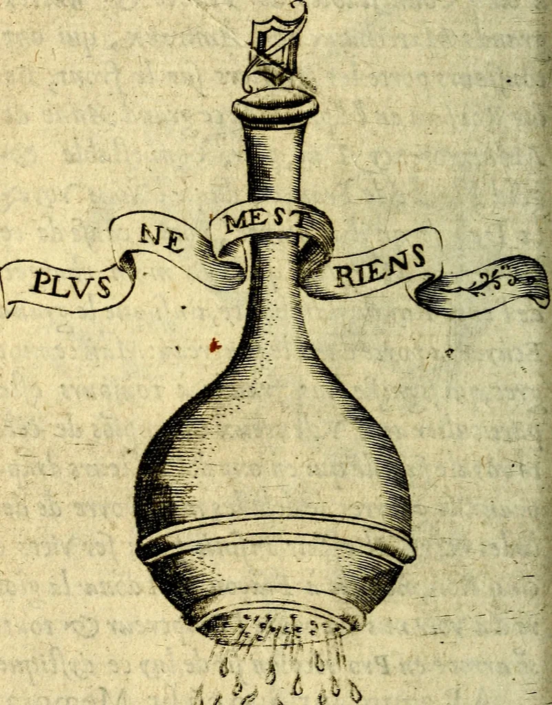 An illustration from Devises heroiques, et emblemes, 1614, leaf 127