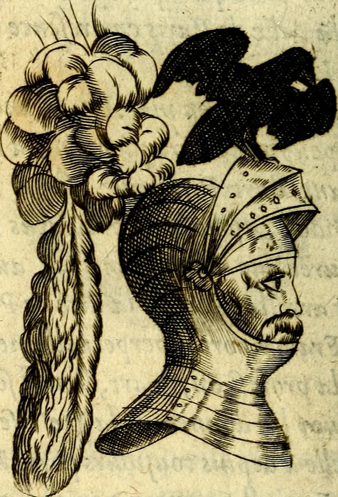 An illustration from Devises heroiques, et emblemes, 1614, leaf 147