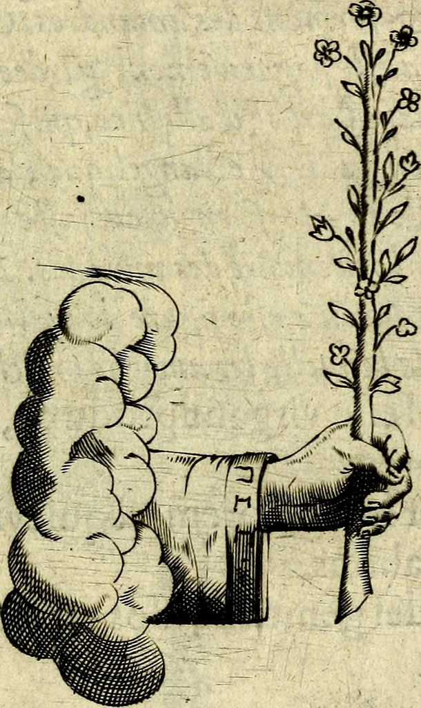 An illustration from Devises heroiques, et emblemes, 1614, leaf 156