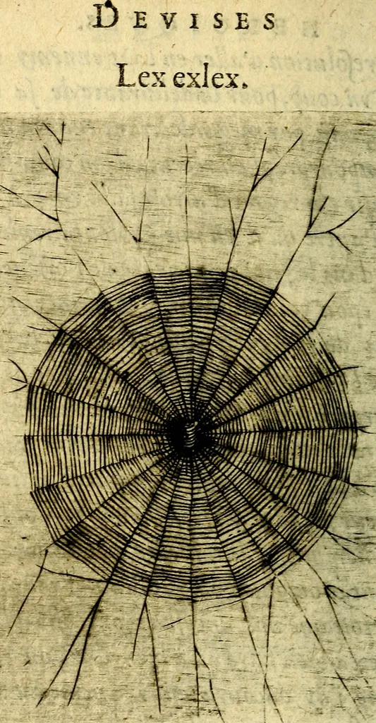 An illustration from Devises heroiques, et emblemes, 1614, leaf 169