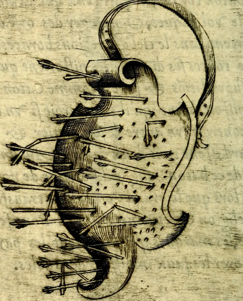 An illustration from Devises heroiques, et emblemes, 1614, leaf 173