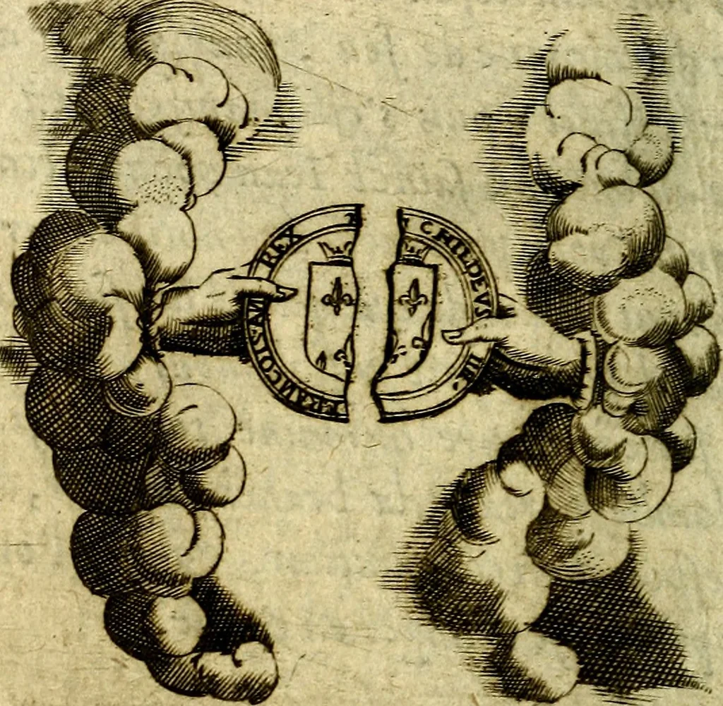 An illustration from Devises heroiques, et emblemes, 1614, leaf 19