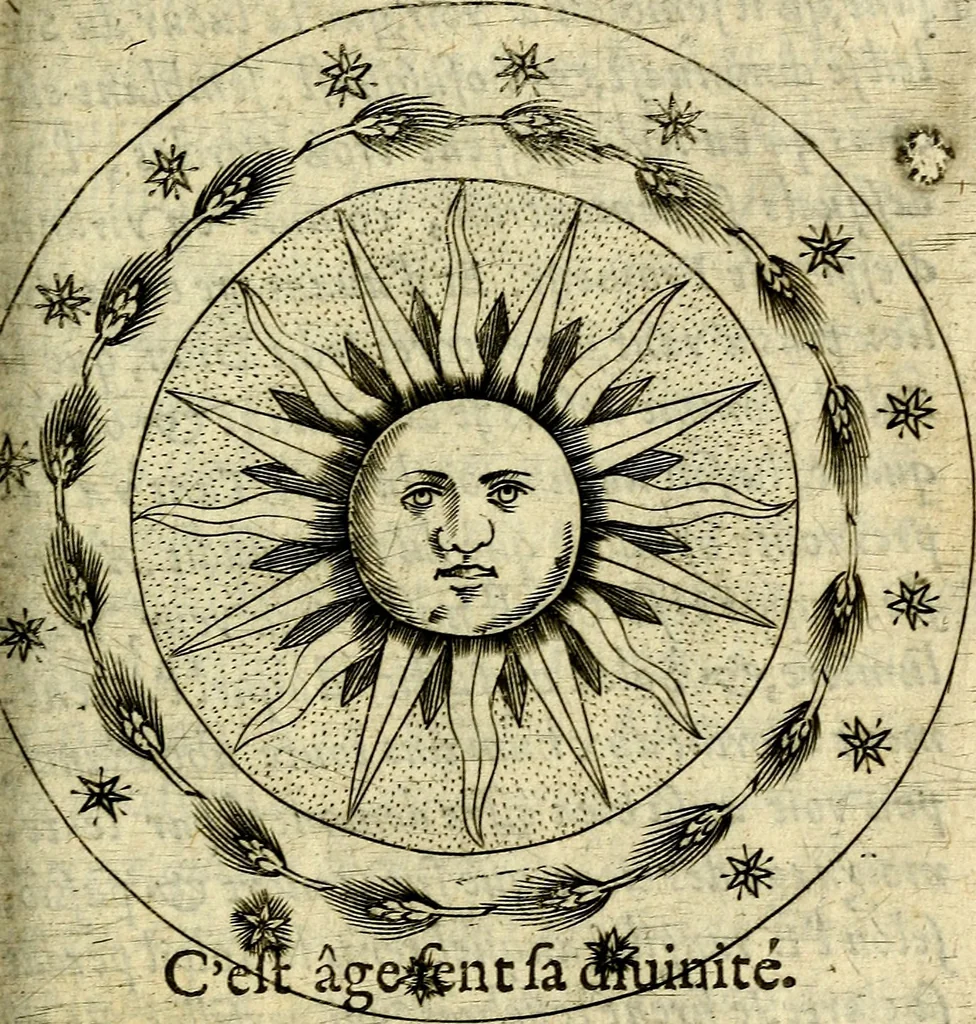 An illustration from Devises heroiques, et emblemes, 1614, leaf 208
