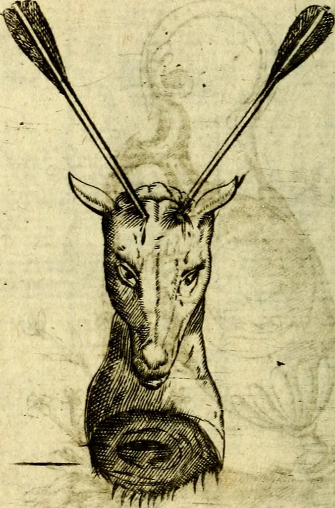 An illustration from Devises heroiques, et emblemes, 1614, leaf 225