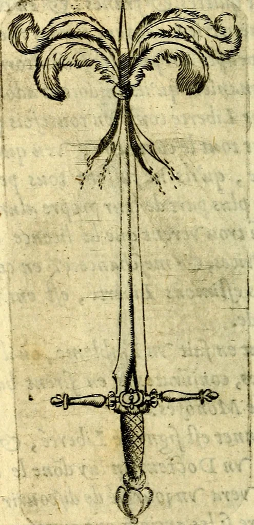 An illustration from Devises heroiques, et emblemes, 1614, leaf 235