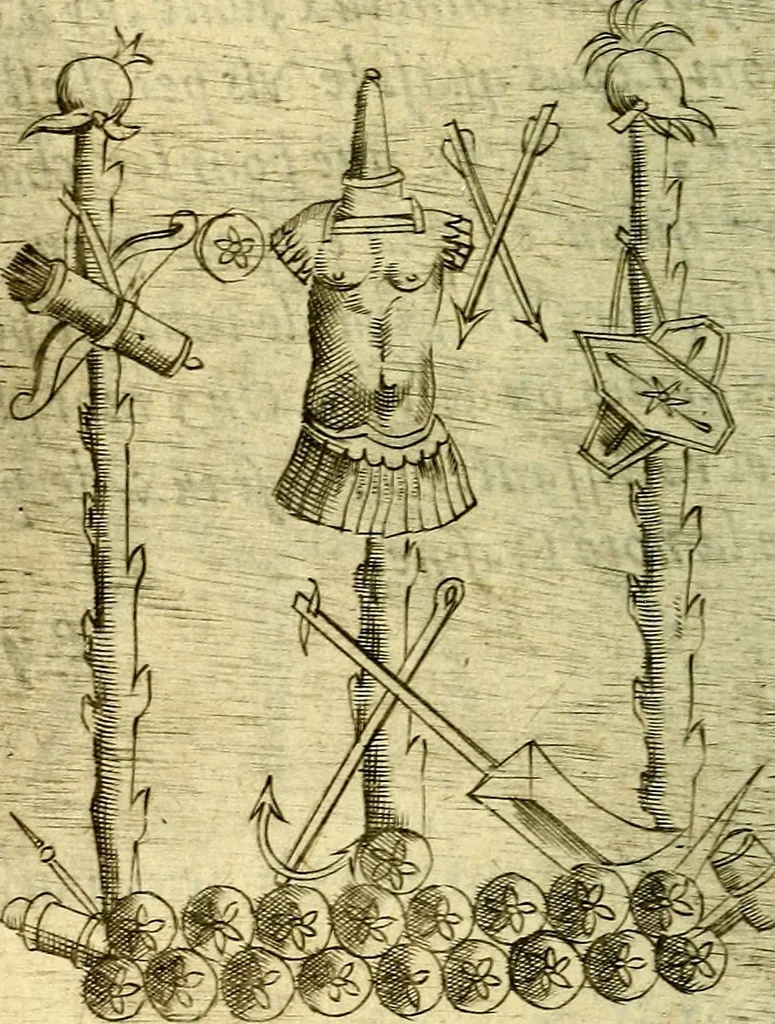 An illustration from Devises heroiques, et emblemes, 1614, leaf 267
