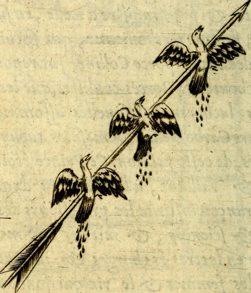 An illustration from Devises heroiques, et emblemes, 1614, leaf 47