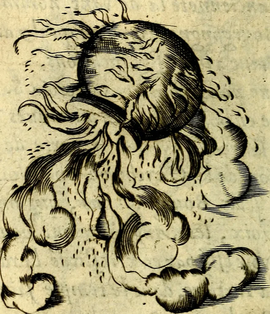 An illustration from Devises heroiques, et emblemes, 1614, leaf 61