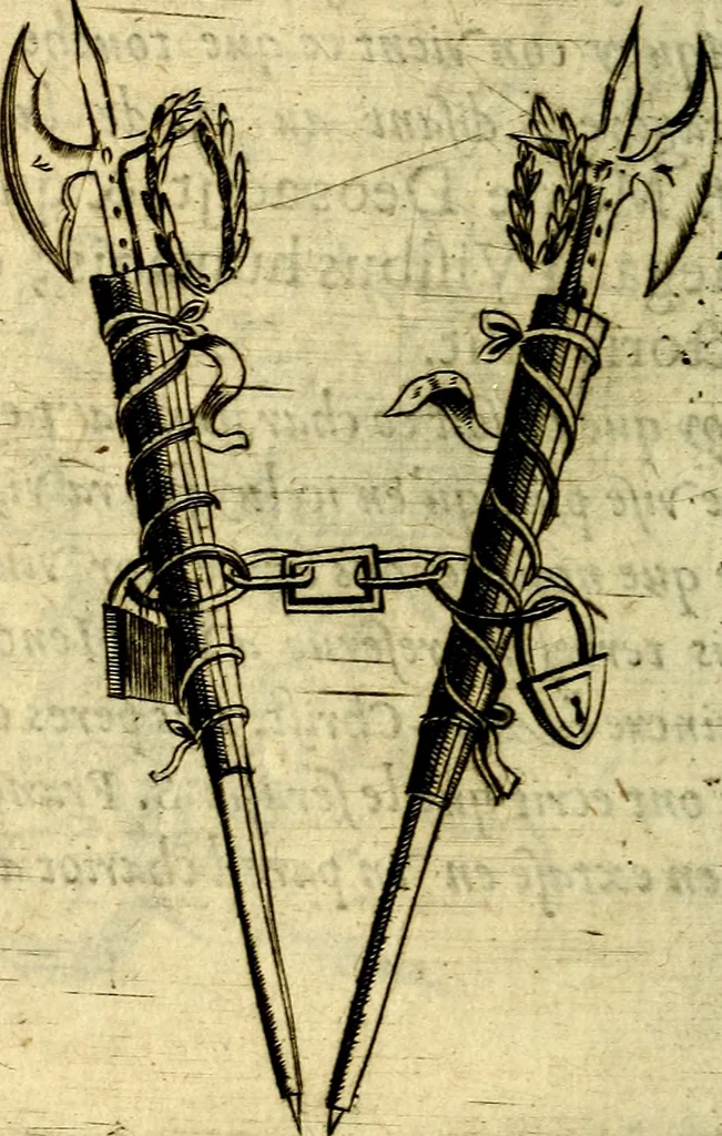 An illustration from Devises heroiques, et emblemes, 1614, leaf 83