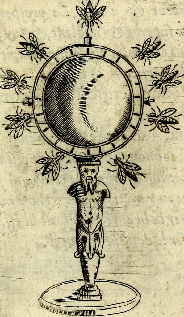 An illustration from Devises heroiques, et emblemes, 1614, leaf 98