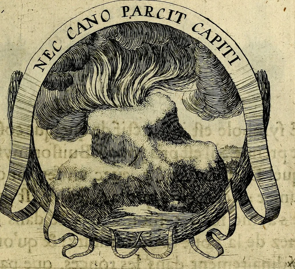 An illustration from Devises heroiqves et morales, 1649, leaf 102