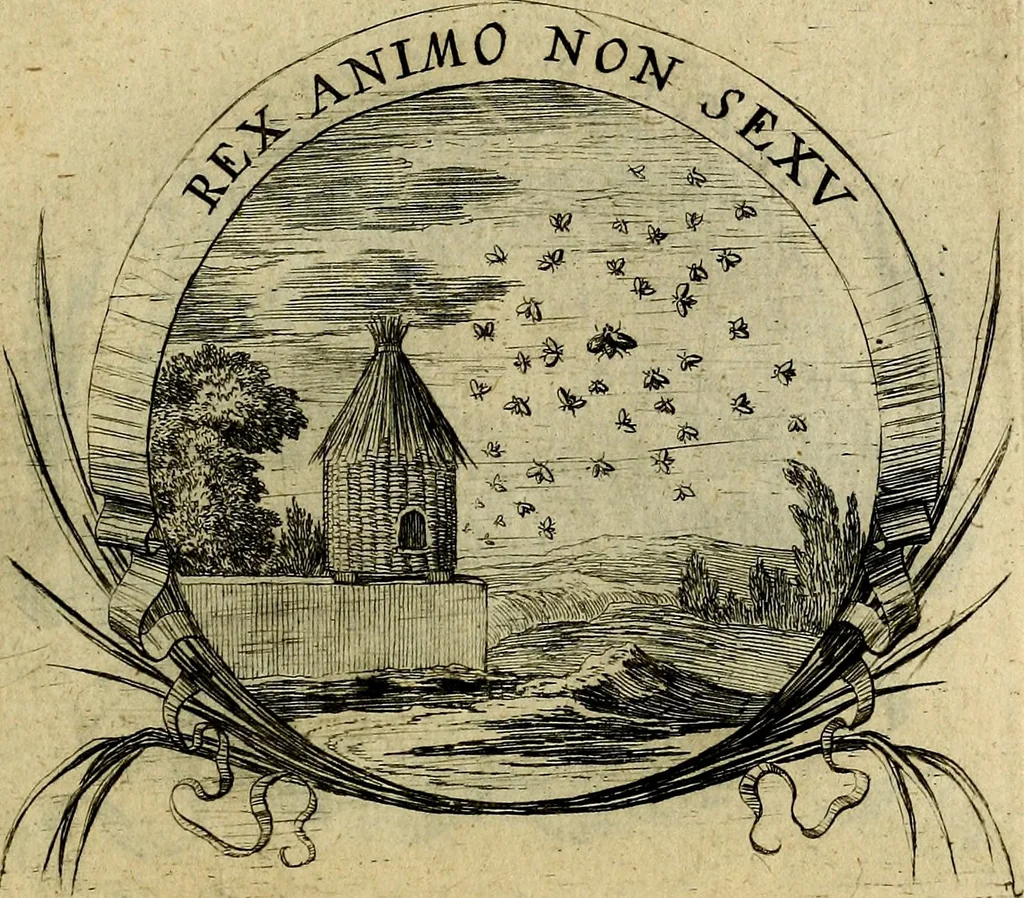 An illustration from Devises heroiqves et morales, 1649, leaf 12