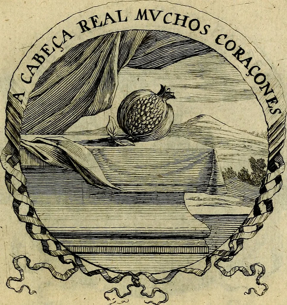An illustration from Devises heroiqves et morales, 1649, leaf 18