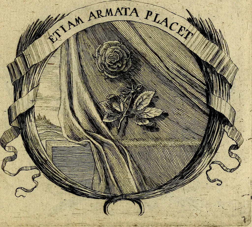 An illustration from Devises heroiqves et morales, 1649, leaf 22