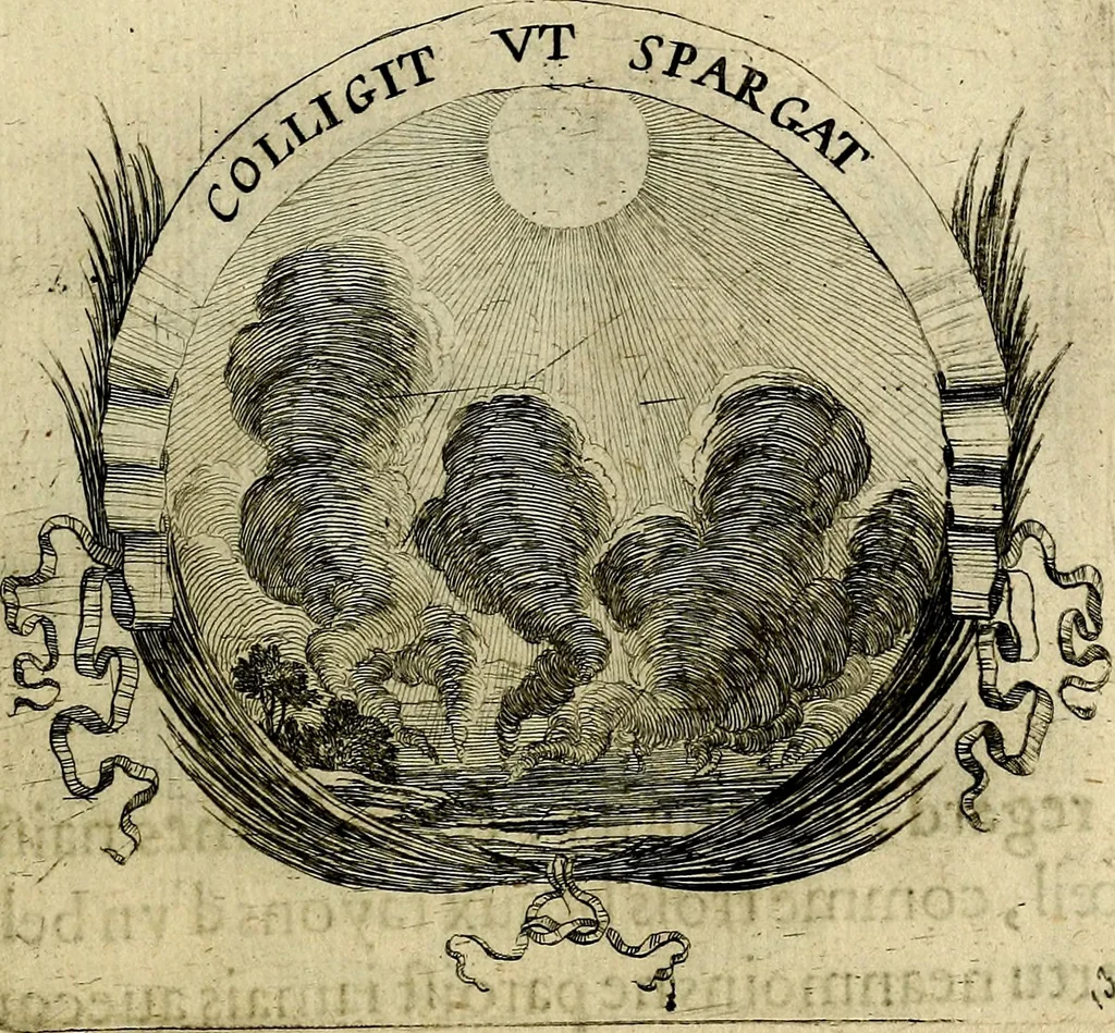 An illustration from Devises heroiqves et morales, 1649, leaf 34