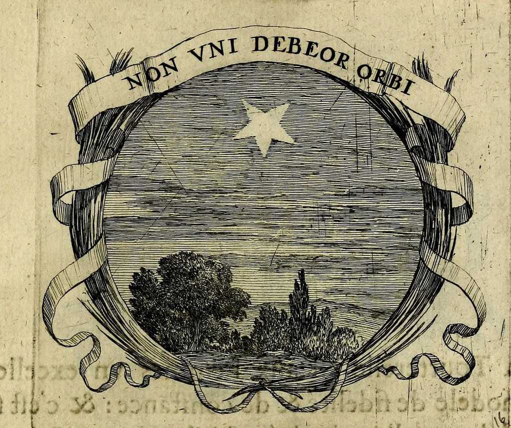 An illustration from Devises heroiqves et morales, 1649, leaf 40