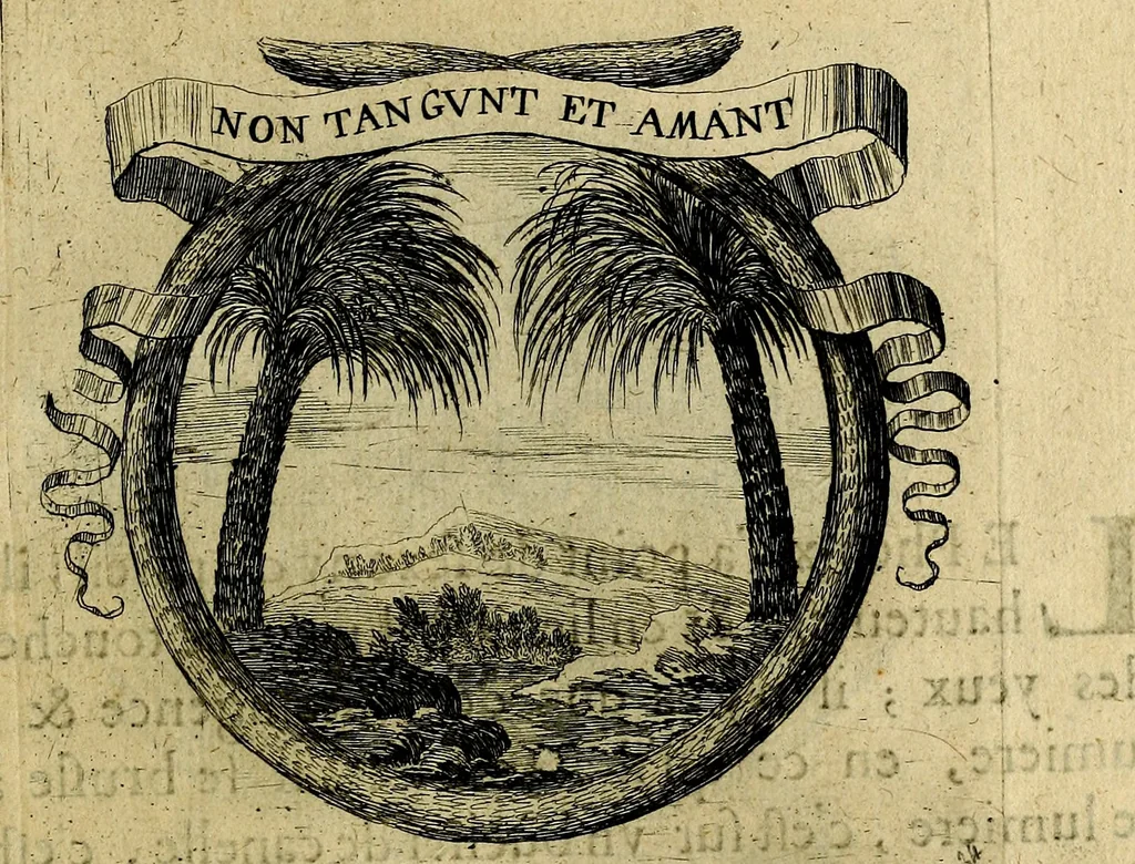 An illustration from Devises heroiqves et morales, 1649, leaf 76
